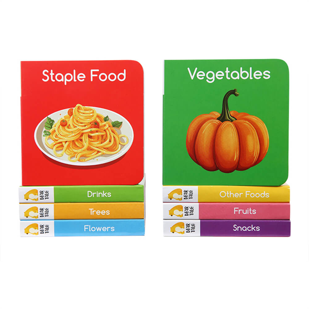 FOOD & PLANTS 8 Board Books