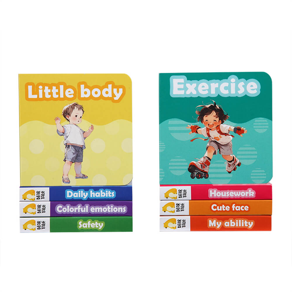 ABOUT ME early learning 8 Board Books