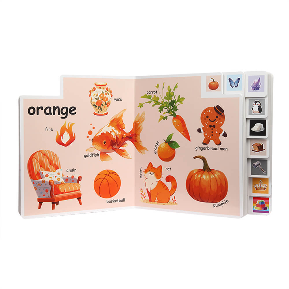 COLOR Tabbed Board Book