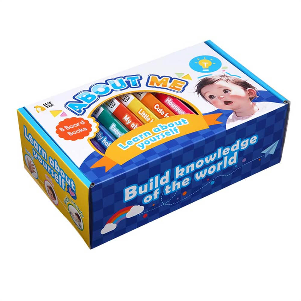 ABOUT ME early learning 8 Board Books