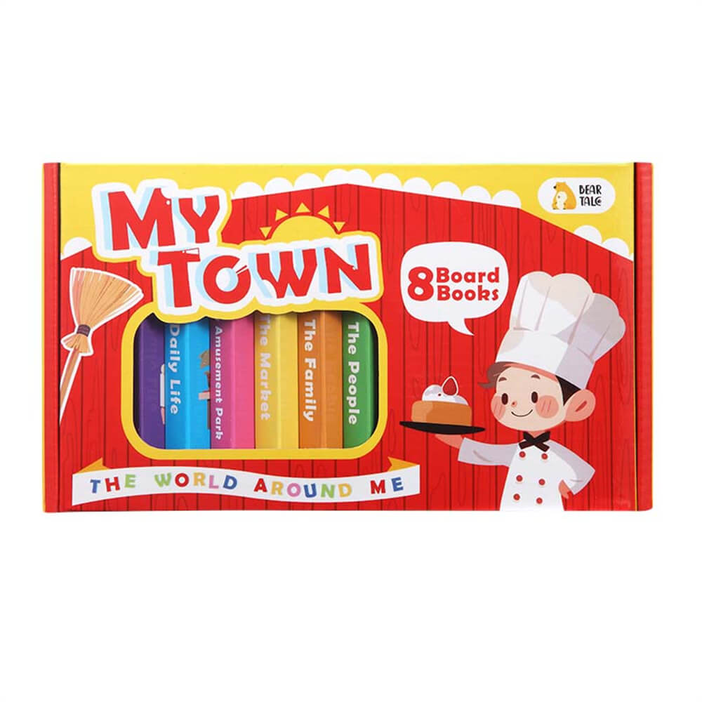 MY TOWN early learning 8 Board Books