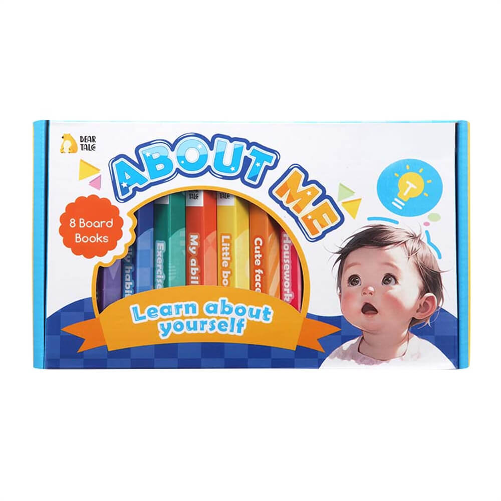 ABOUT ME early learning 8 Board Books