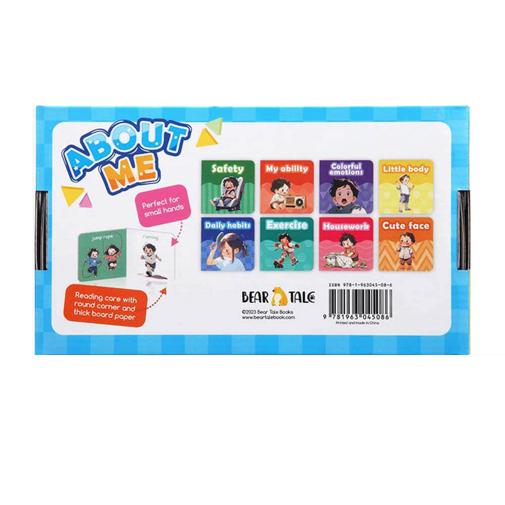 ABOUT ME early learning 8 Board Books