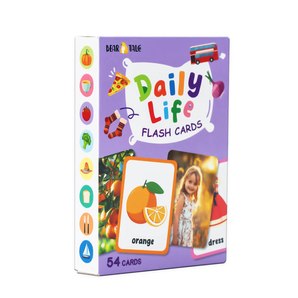 Daily Life Early Learning 54 Flash Cards