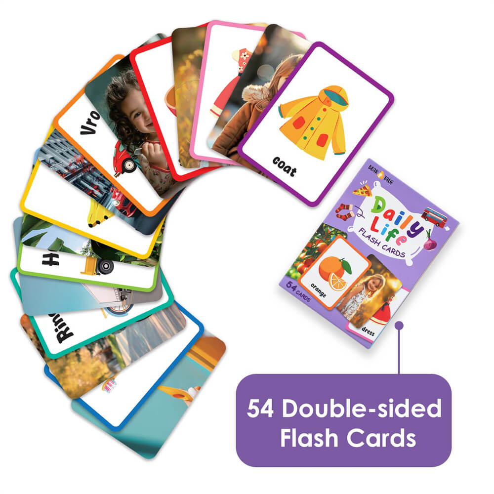 Daily Life Early Learning 54 Flash Cards