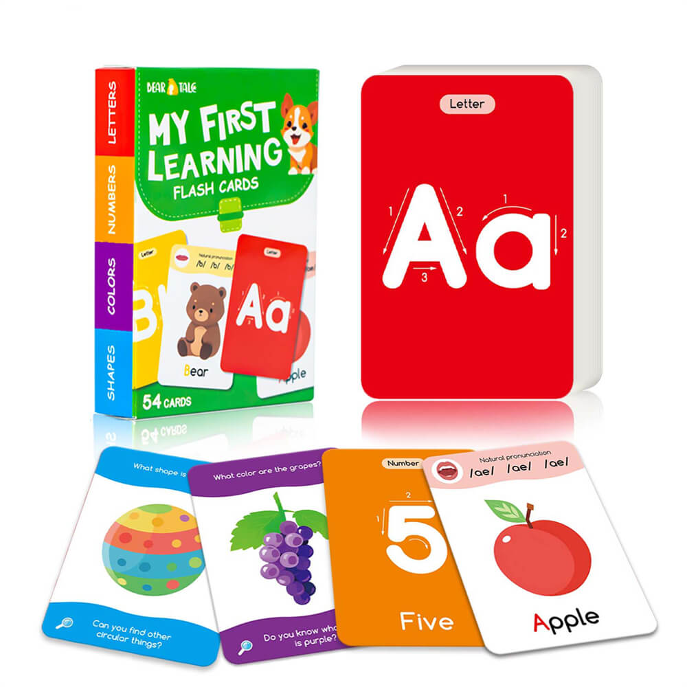 MY FIRST LEARNING 54 Flash Cards