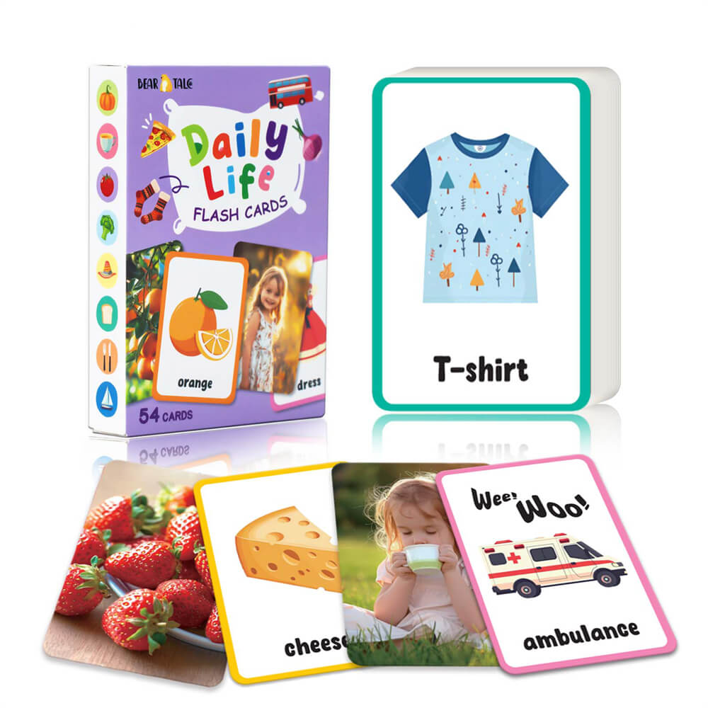 Daily Life Early Learning 54 Flash Cards