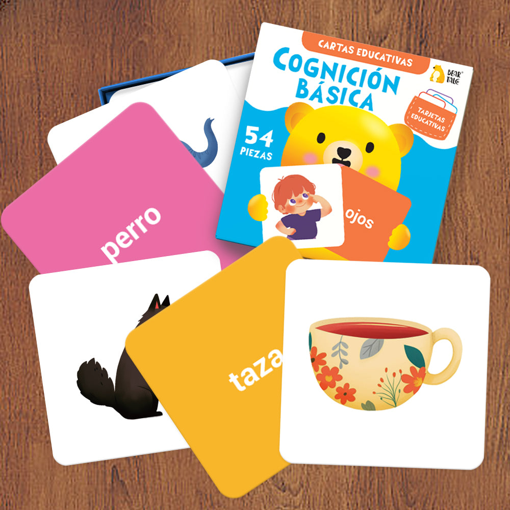 Spanish Basic Cognition Flash Card