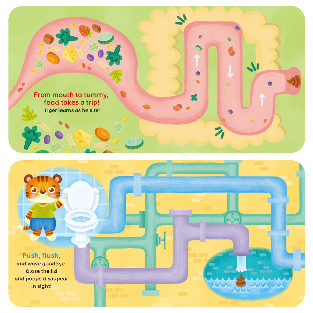 Habit Pals Push Pull Slide Kids Activity Book - Tiger&