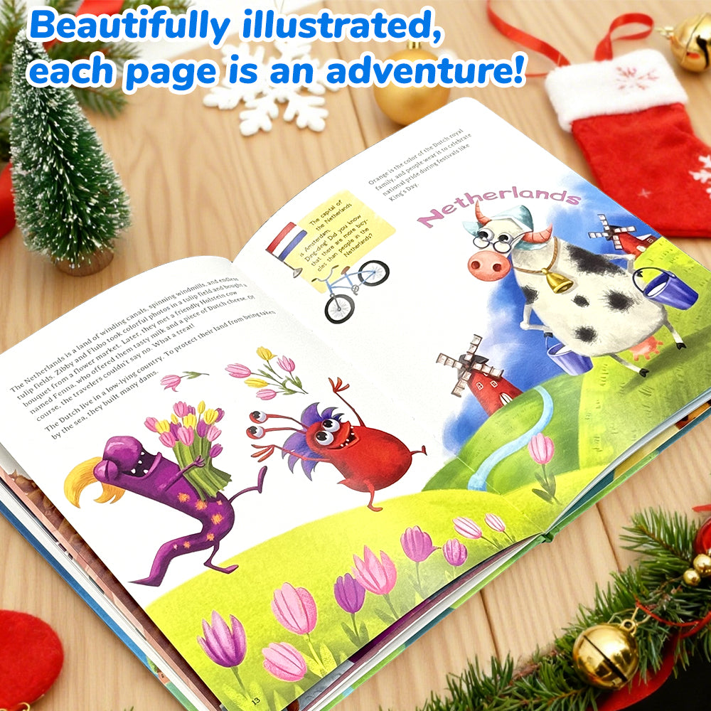 The Adventure of Aliens Zibby and Flubo on Earth BearTale × Yulia Radich