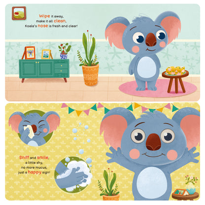 Habit Pals Push Pull Slide Kids Activity Book - Koala&