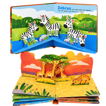 Wow Pop-up! Surprises of the Savanna