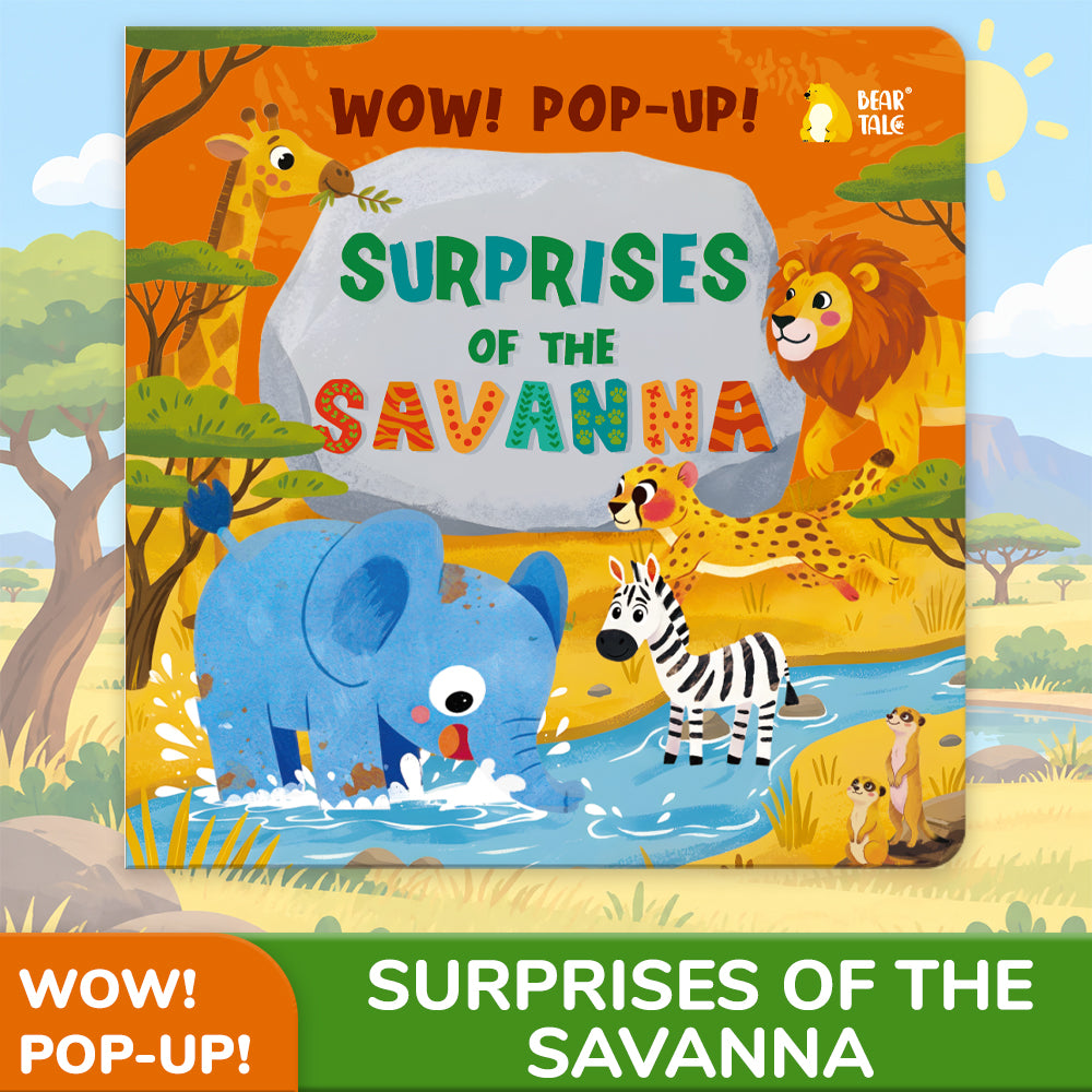 Wow Pop-up! Surprises of the Savanna