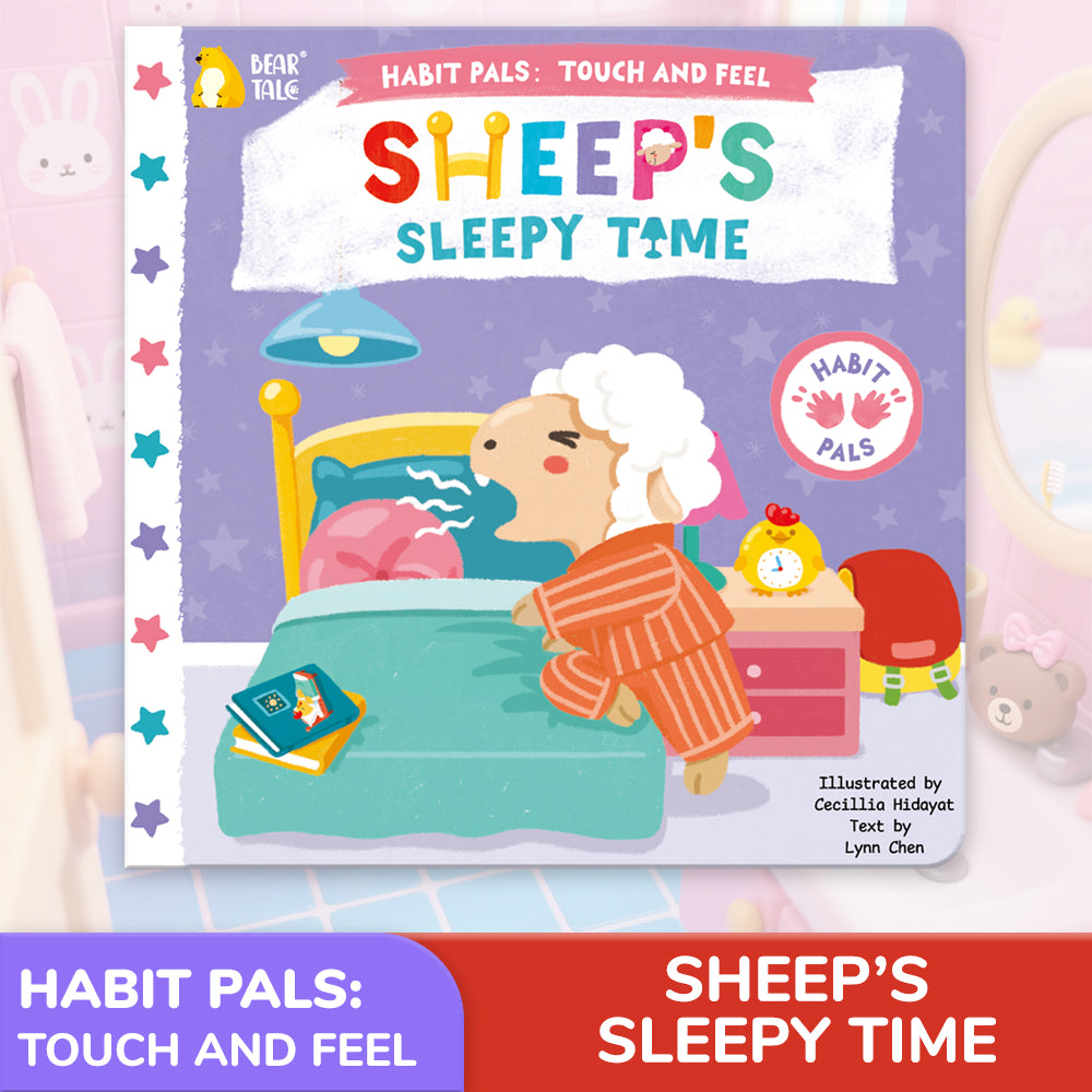 Habit Pals Push Pull Slide Kids Activity Book - Sheep&