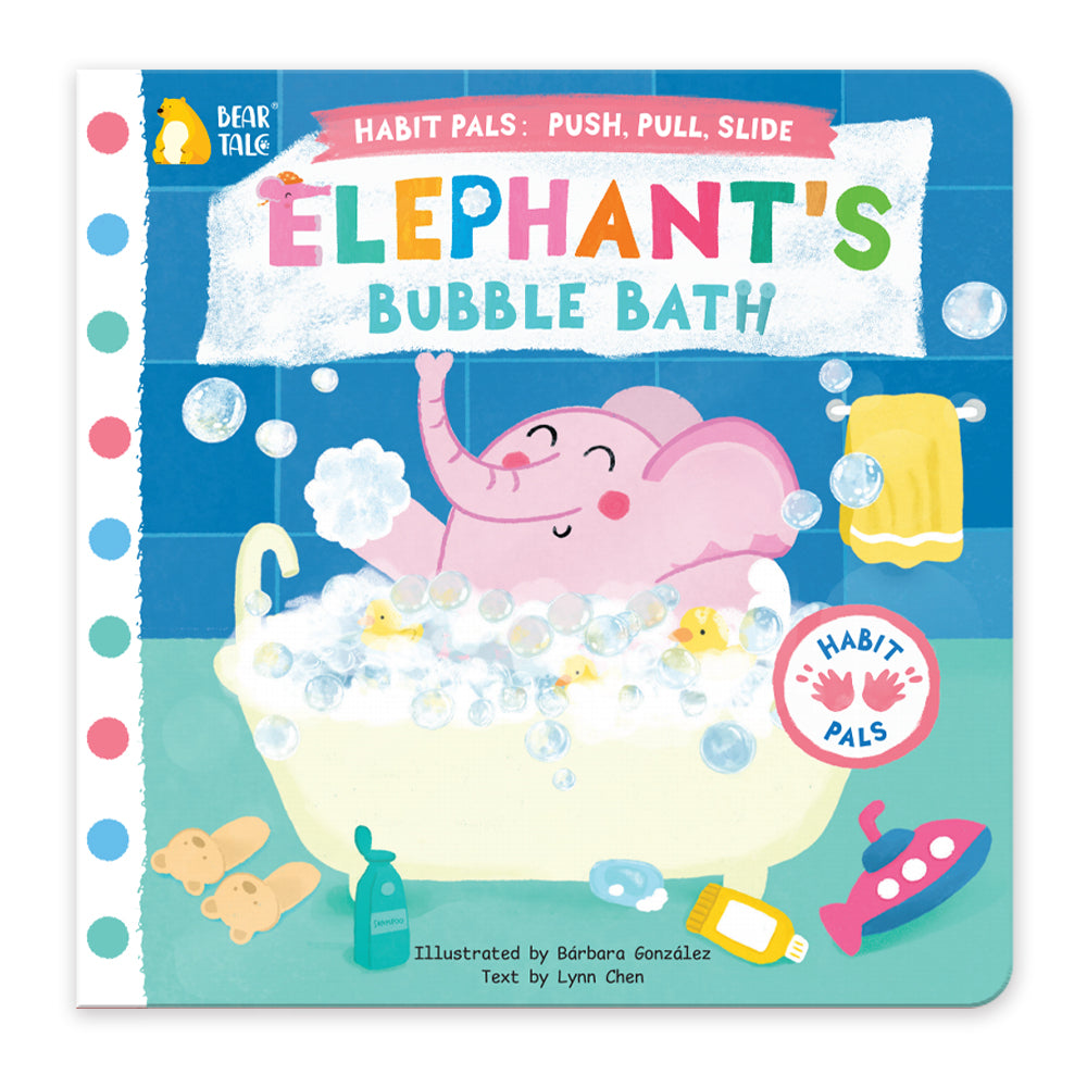 Habit Pals Push Pull Slide Kids Activity Book - Elephant&