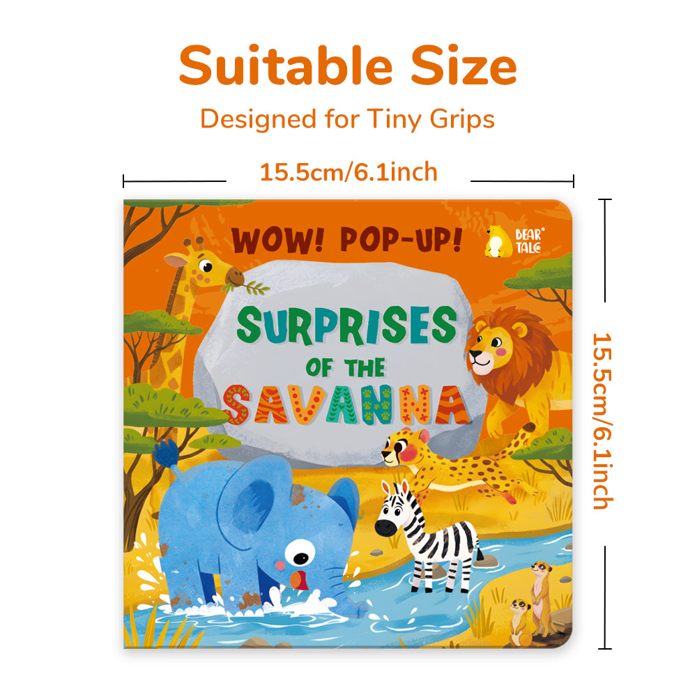 Wow Pop-up! Surprises of the Savanna