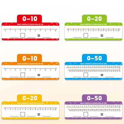 Erasable Arithmetic Cards - 24 Cards With 2 Pens