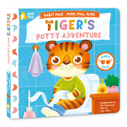Habit Pals Push Pull Slide Kids Activity Book - Tiger&