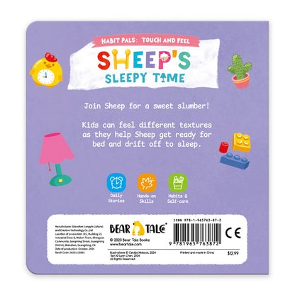 Habit Pals Push Pull Slide Kids Activity Book - Sheep&