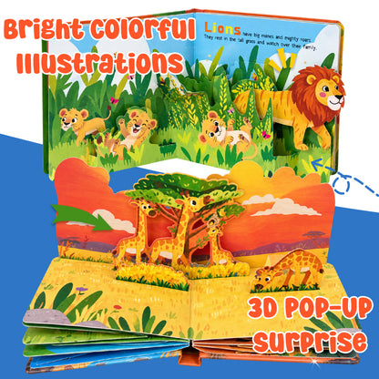 Wow Pop-up! Surprises of the Savanna