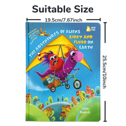 The Adventure of Aliens Zibby and Flubo on Earth BearTale × Yulia Radich