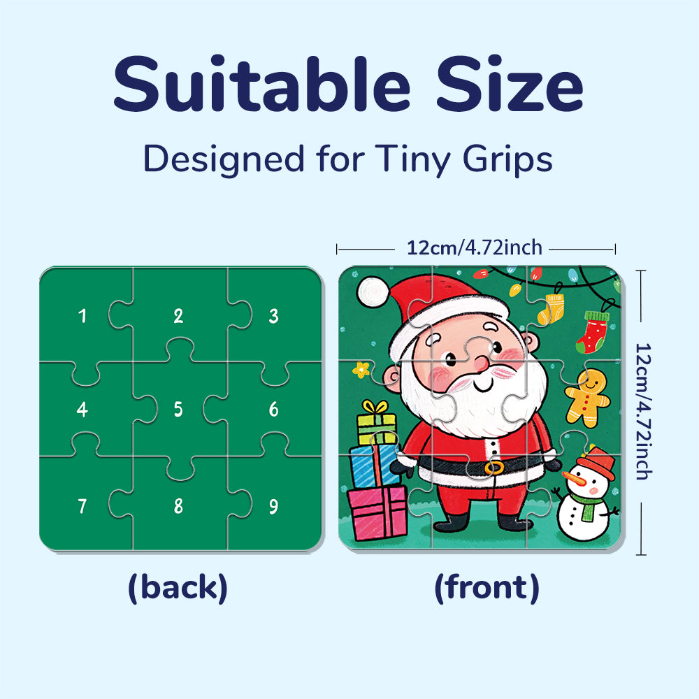 4 in a Box Joyful Puzzle Play - Christmas