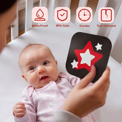 Black &amp; White &amp; Red Learning Cards