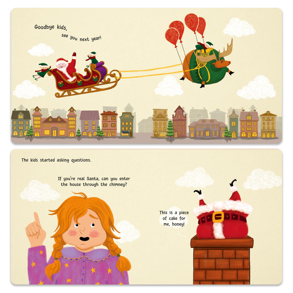 Santa and the Big Beard Dilemma BearTale × Asli Yildiz Yilmaz