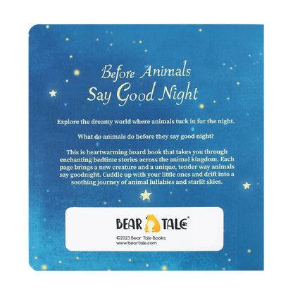 Before Animals Say Good Night