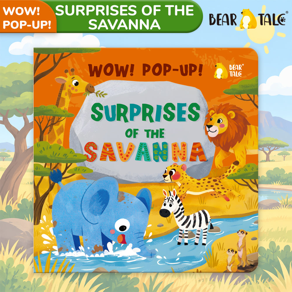 Wow Pop-up! Surprises of the Savanna