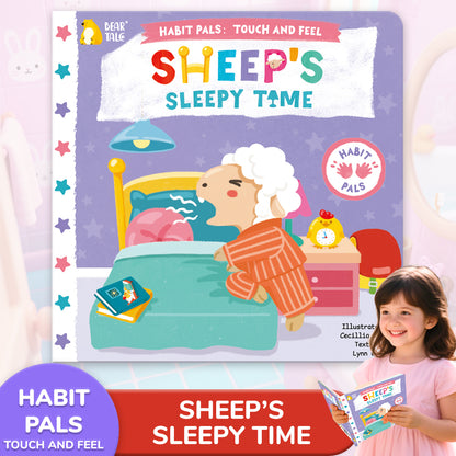 Habit Pals Push Pull Slide Kids Activity Book - Sheep&