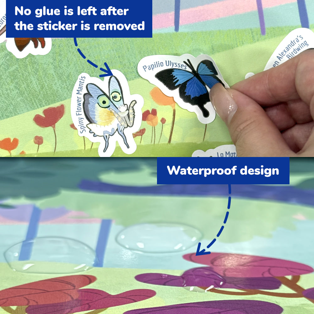 Sticker Book, Garden Bugs Party, Dance and Fly! | BearTale × Paridhi P Apte