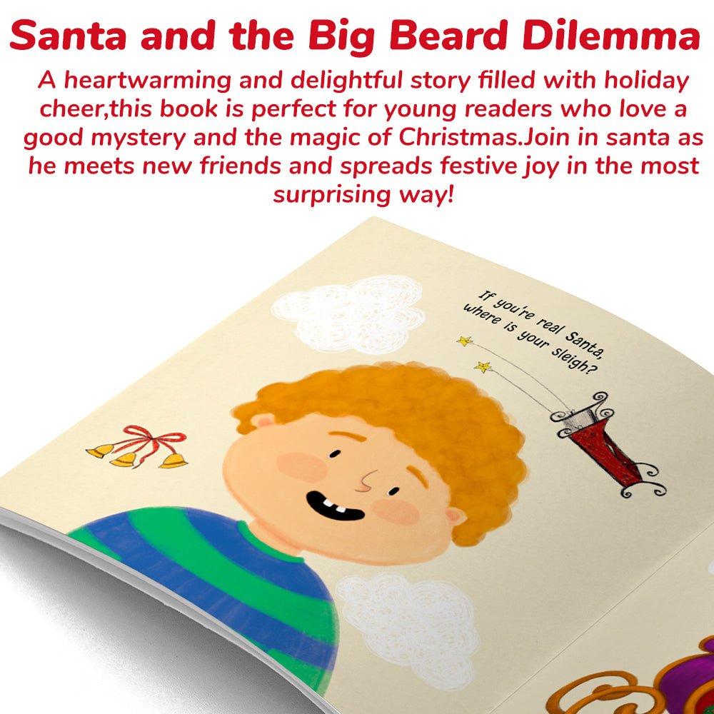 Santa and the Big Beard Dilemma BearTale × Asli Yildiz Yilmaz