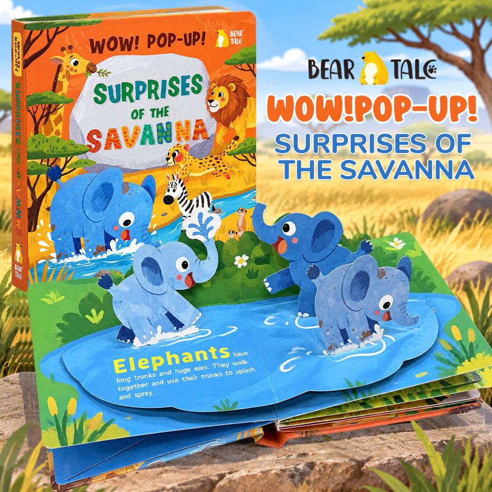 Wow Pop-up! Surprises of the Savanna