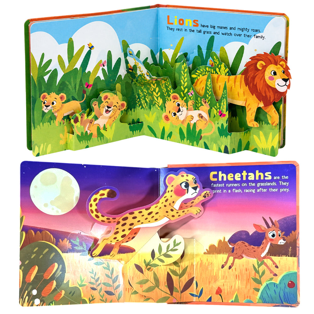 Wow Pop-up! Surprises of the Savanna